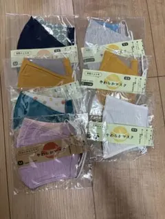 ママワーク日本製 やわらかマスク 7枚セット M 、Sサイズ