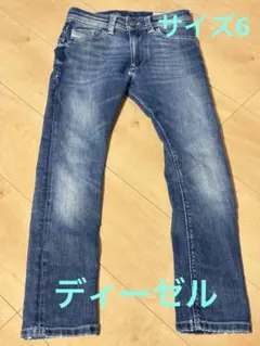 ディーゼル キッズ デニム パンツ サイズ6 120 ブルー ヴィンテージ