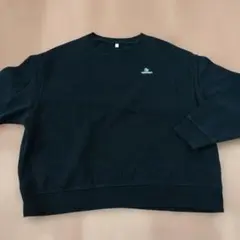 GU 黒 トレーナー