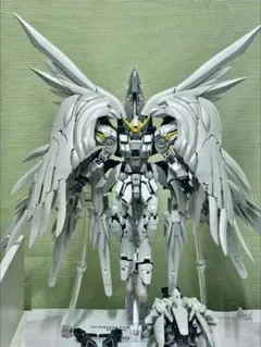 MG ウイングガンダムスノーホワイトプレリュード　ダイキャスト　海外製プラモデル 海外製】ウイングガンダムスノーホワイトプレリュード 完成品