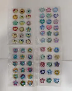 【正規品】おはじきシール プリン シナモ ハンギョドン ポチャッコ 4枚セット