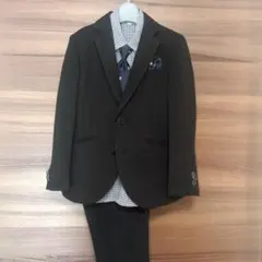 フォーマルスーツ 120cm ブラックスーツ