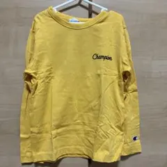 Champion イエロー 長袖カットソー 120