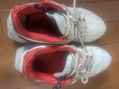 最終⭐️Puma ホワイト レッド スニーカー