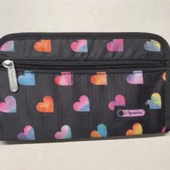 LeSportsac ハート柄ポーチ