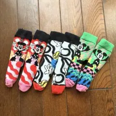 HappySocsディズニー ベビー靴下 3足セット