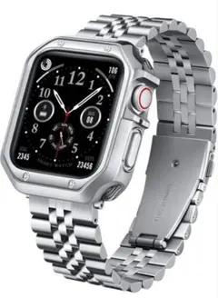コンパチブルApple Watchバンド38mm ステンレス鋼交換ベルトシルバー
