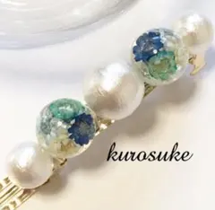 お花バレッタ❤︎