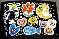 オガワナツミ おみくじステッカー2026 ブラック ミニストップver.