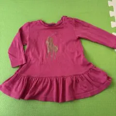 ラルフローレン　チュニック　ワンピース　80サイズ ビッグボニー　美品
