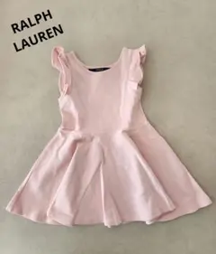 新品 Ralph Lauren ピンク ノースリーブワンピース シミあり