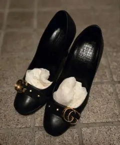 GUCCI ブラック ハイヒール 8cm