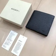 aniary 定価19800円 新品　ダークネイビー　サイフ　アニアリ　定番
