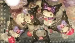 正規品☆　ボンボンドロップシール　サンリオ　第二弾　クロミ　5ピース　おすそ分け