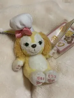 クッキーアン 香港ディズニーランド ぬいぐるみバッジ キーチェーン　タグ付