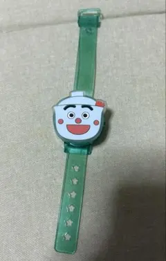 アンパンマン 光るブレスレット ガチャガチャ　てんどんまん ブレスレット