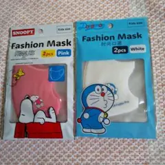 SNOOPYマスク&Doraemonマスク2セット
