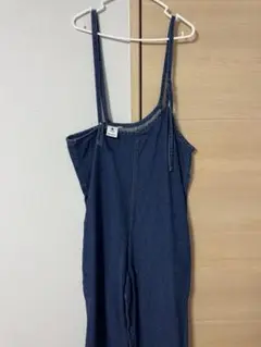 nikoand...アシンメトリーデニムサロペット