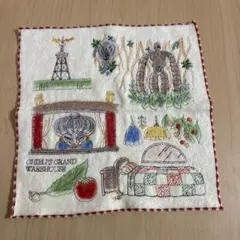 ジブリパーク限定　スタジオジブリ 刺繍タオル　ラピュタ　湯婆婆　アリエッティのサムネイル