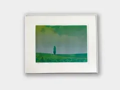 ロジェ・ミュール「南仏ブラス風景」 リトグラフ 石版画 風景画 #566-1