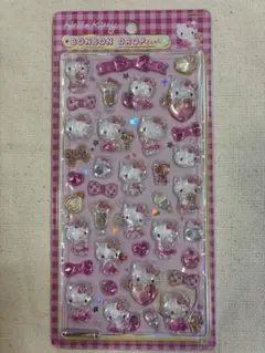 ボンボンドロップシール　キティ　マイメロ