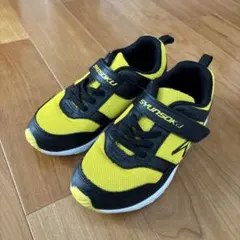 SHUNSOKU イエロー ブラック スニーカー19cm美品