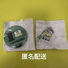 TREASURE ドヨン サンリオ 缶バッジ キーホルダー はぴだんぶい