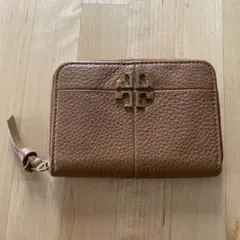 Tory Burch コインケース ミニ財布 ベージュ