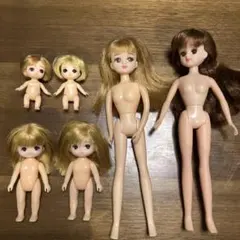 リカちゃん人形 6体セット 本体