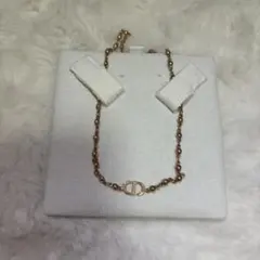⚠️破損あり⚠️Christian Dior ダブル ネックレス - メルカリ