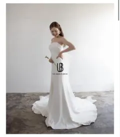 【再値下げ】THE URBAN BLANCHE ドレス ソフトマーメイド　前撮り