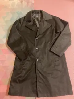 nano universe ブラック トレンチコート　美品