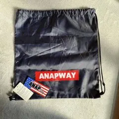 【新品】 ANAP ナイロン　ナップサックのサムネイル