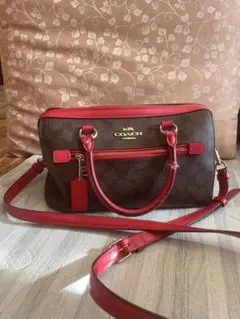 COACHローアンサッチェル ショルダーバッグ