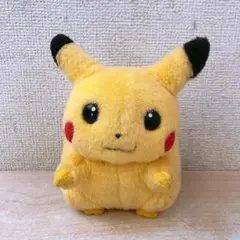し*あ様 レトロ★初期 ピカチュウ ぬいぐるみ 高さ約15cm ポケットモンスタ