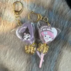 マイメロ クロミ キーホルダー