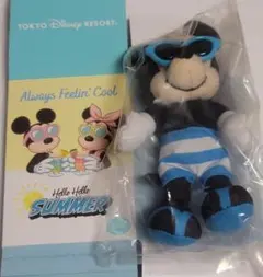 ディズニーリゾート ミッキー ブルー ぬいぐるみチャーム ハローハローサマーのサムネイル
