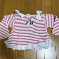 プティーマイン　ミニー長袖トップス　100cm