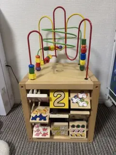 森のあそび箱　木製 知育玩具