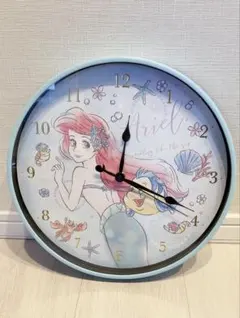 【リトルマーメイド】アリエル　壁掛け時計　ストーリーコレクション　箱あり　未使用 2025年最新】リトルマーメイド アリエル 壁掛け時計の人気