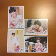 長尾謙杜　公式写真　4枚セット3