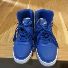 Nike Delta Force ハイカット スニーカー 青