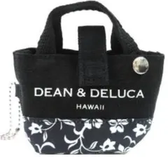 DEAN & DELUCA HAWAII 限定　エコバッグ 　ミニポーチ付　黒のサムネイル