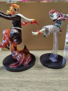 鬼滅の刃 一番くじ 煉獄杏寿郎 猗窩座 フィギュア