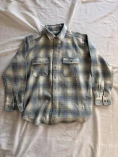 90's plaid flannel shirts & multicolored