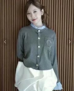 eimy istoire Attached collar ニットジャケット eimy istoire Attached collar ニットジャケット - メルカリ
