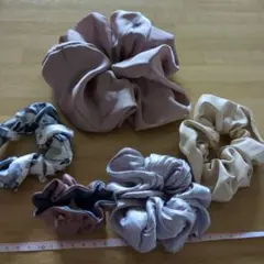 サテンシュシュ5個セット