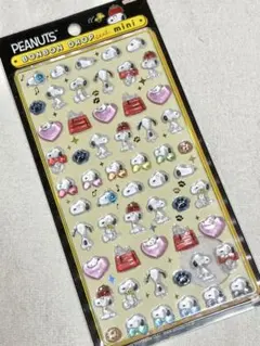 【正規品】スヌーピー　ボンボンドロップシール　ミニ