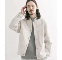 コットンシルクツイルスタンドブルゾンアーバンリサーチURBAN RESEARCH