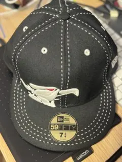 NEWERA59FIFTYLAエンゼルスエンジェルカスタムキャップブラック5/8 NEWERA59FIFTYLAエンジェルスエンジェルカスタムキャップブラック58